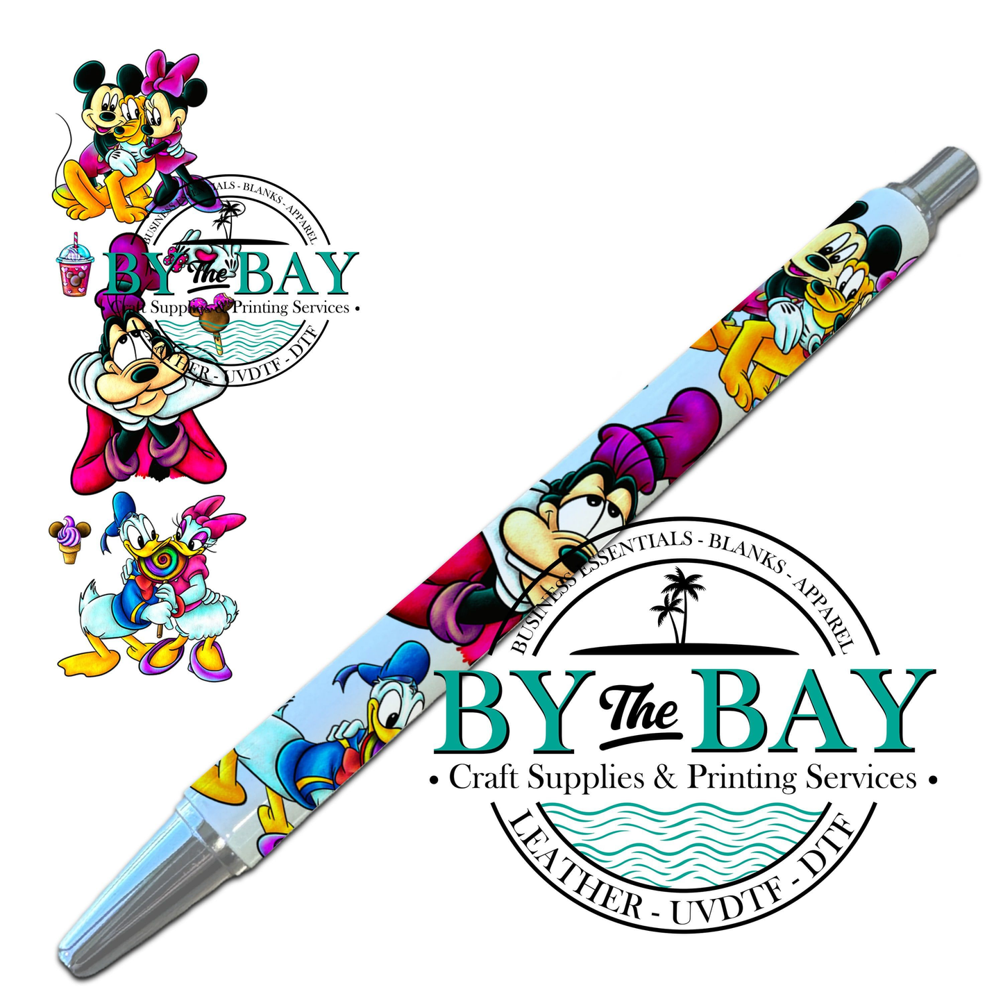 Valentine Mouse UVDTF Pen Wrap