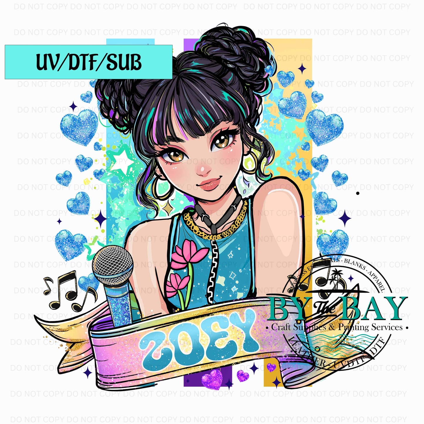 Zoey UV/DTF/SUB Print