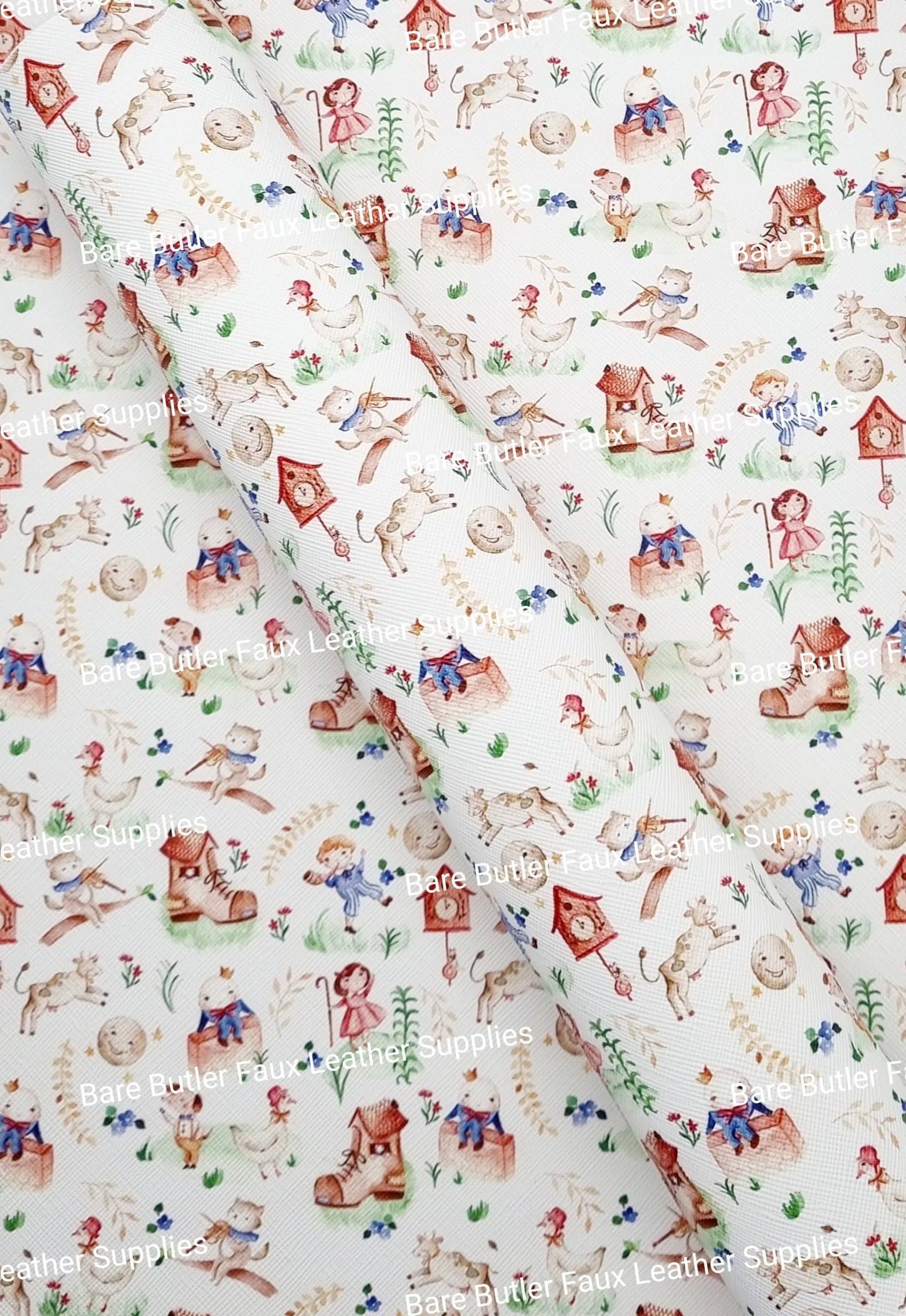 Cow Jumped Over the Moon - Bare Butler Faux Leather Supplies