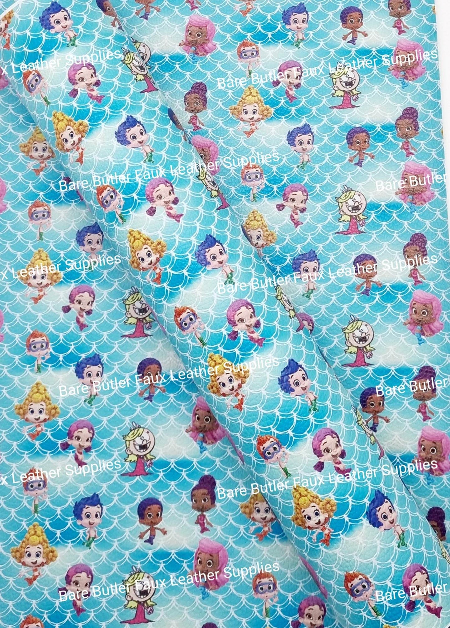 He's An Evil Villain Litchi - Bare Butler Faux Leather Supplies