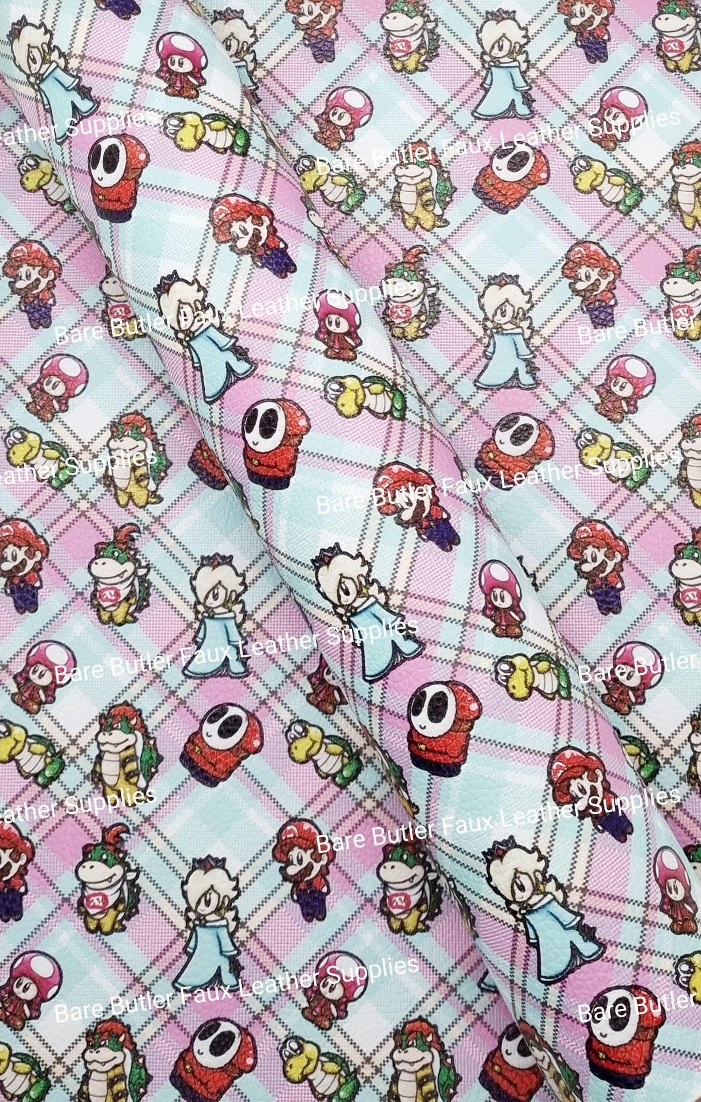 Game over! - Litchi - Bare Butler Faux Leather Supplies