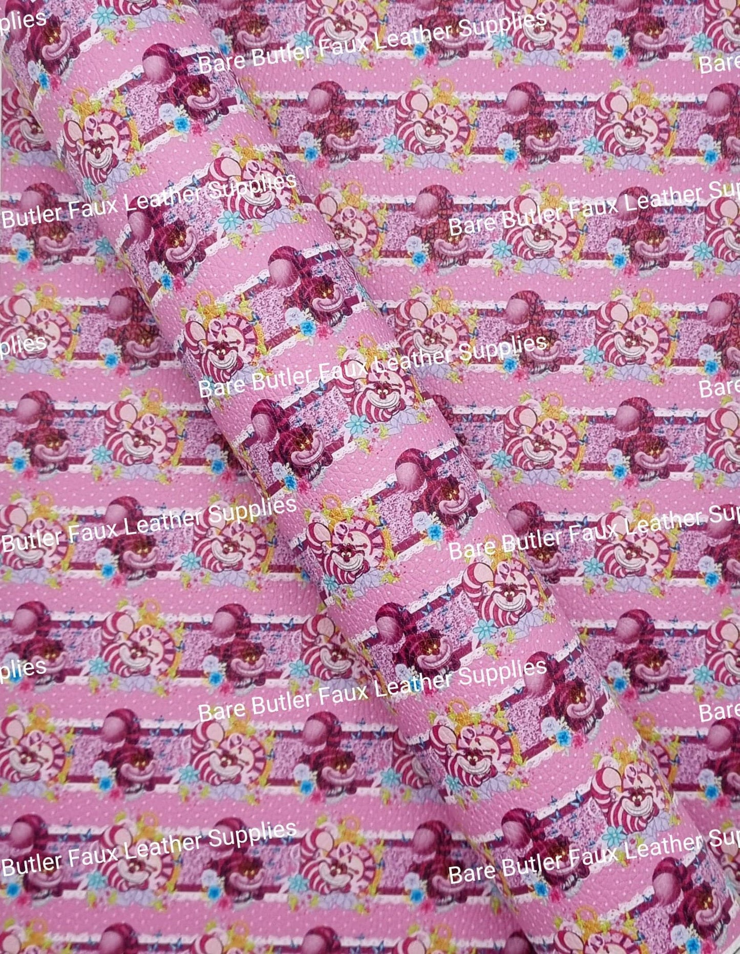 Smiling Cat Litchi - Bare Butler Faux Leather Supplies