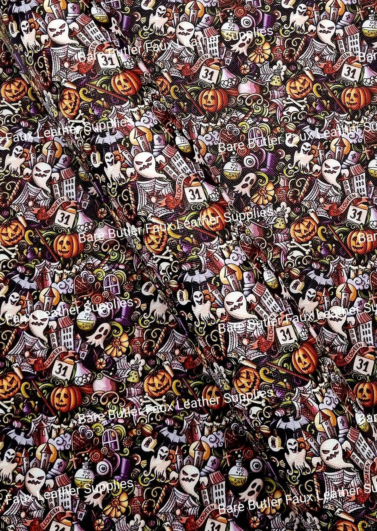 October 31st Faux Leather - Bare Butler Faux Leather Supplies