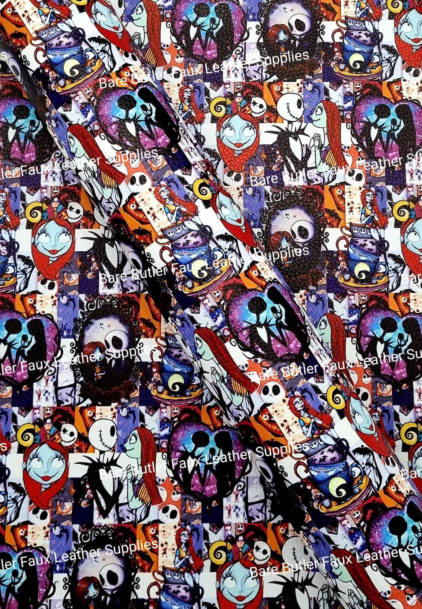 Mr. Pumpkin King Litchi - Bare Butler Faux Leather Supplies