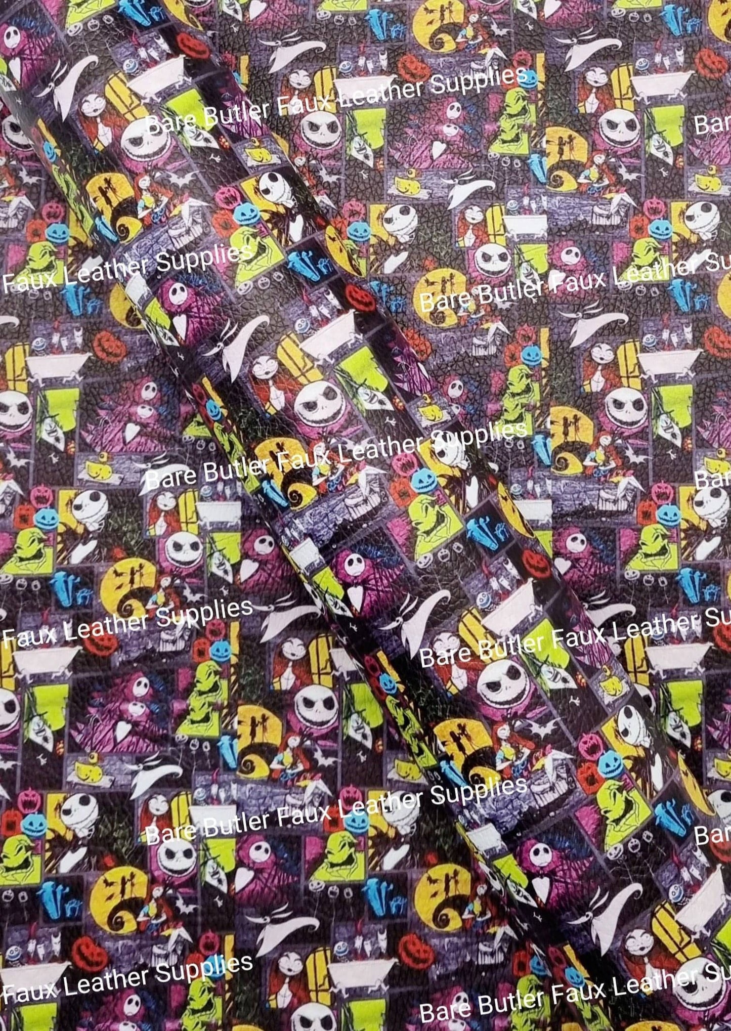 Oh, there's an empty place in my bones, that calls out for something unknown Litchi - Bare Butler Faux Leather Supplies