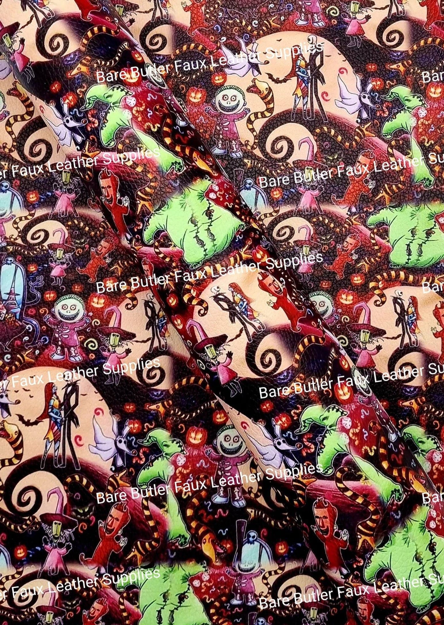 Dancin in the Moonlight Litchi - Bare Butler Faux Leather Supplies