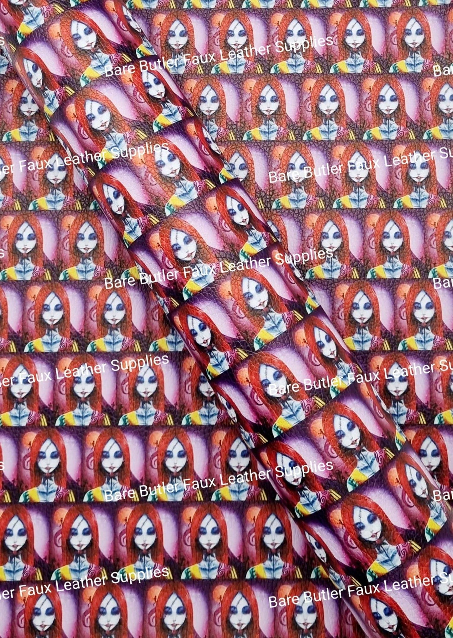 I sense there's something in the wind, that feels like tragedy's at hand Litchi - Bare Butler Faux Leather Supplies