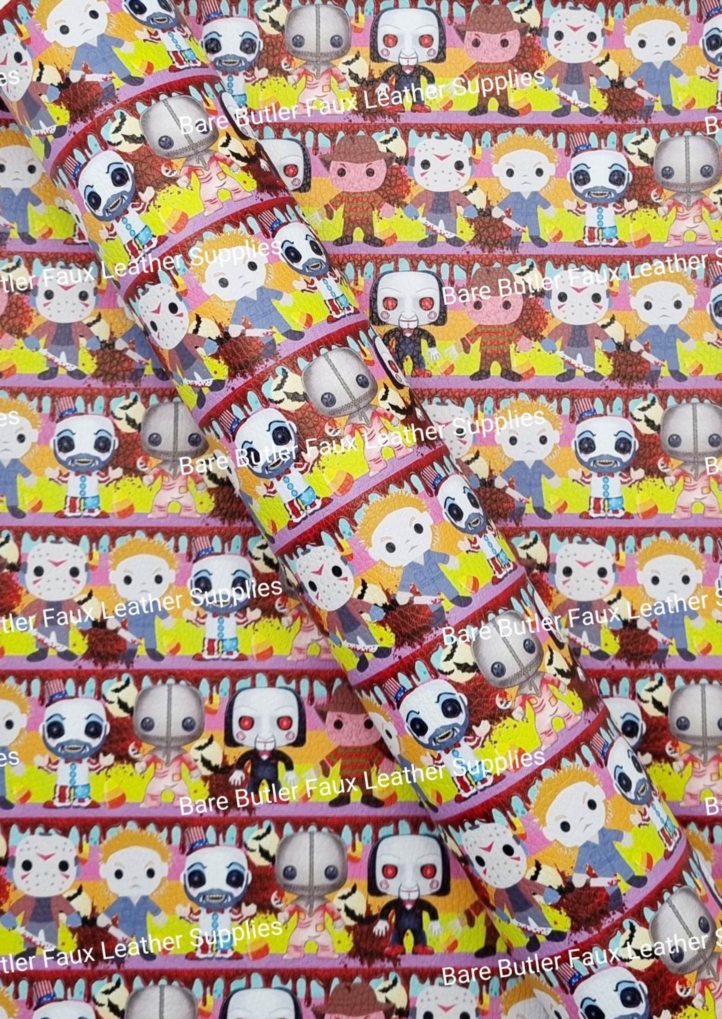 Believe nothing you hear, and only half of what you see Litchi - Bare Butler Faux Leather Supplies