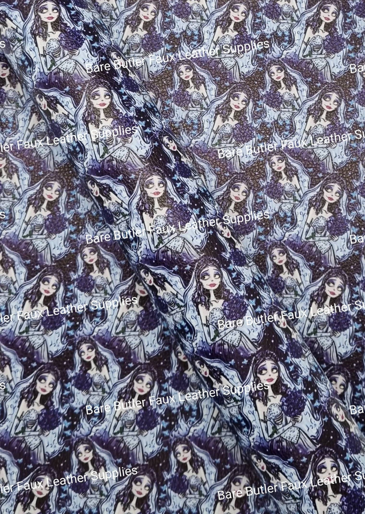 Ghost Bride Litchi - Bare Butler Faux Leather Supplies