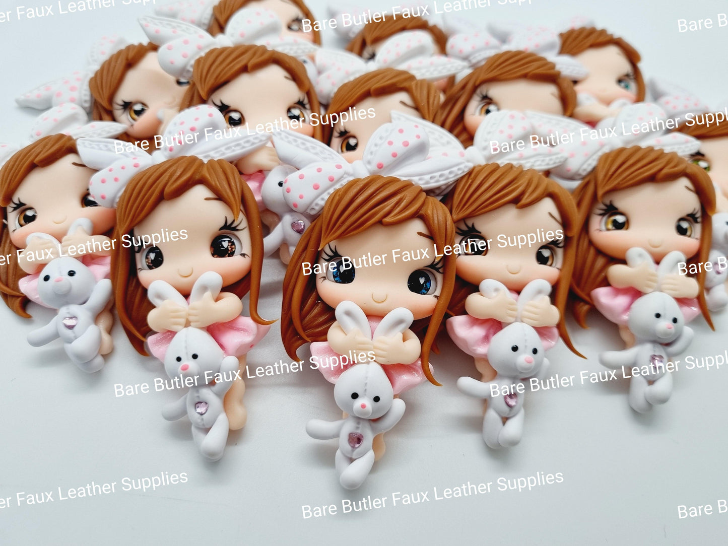 Girl with Bunny Ears - Bare Butler Faux Leather Supplies