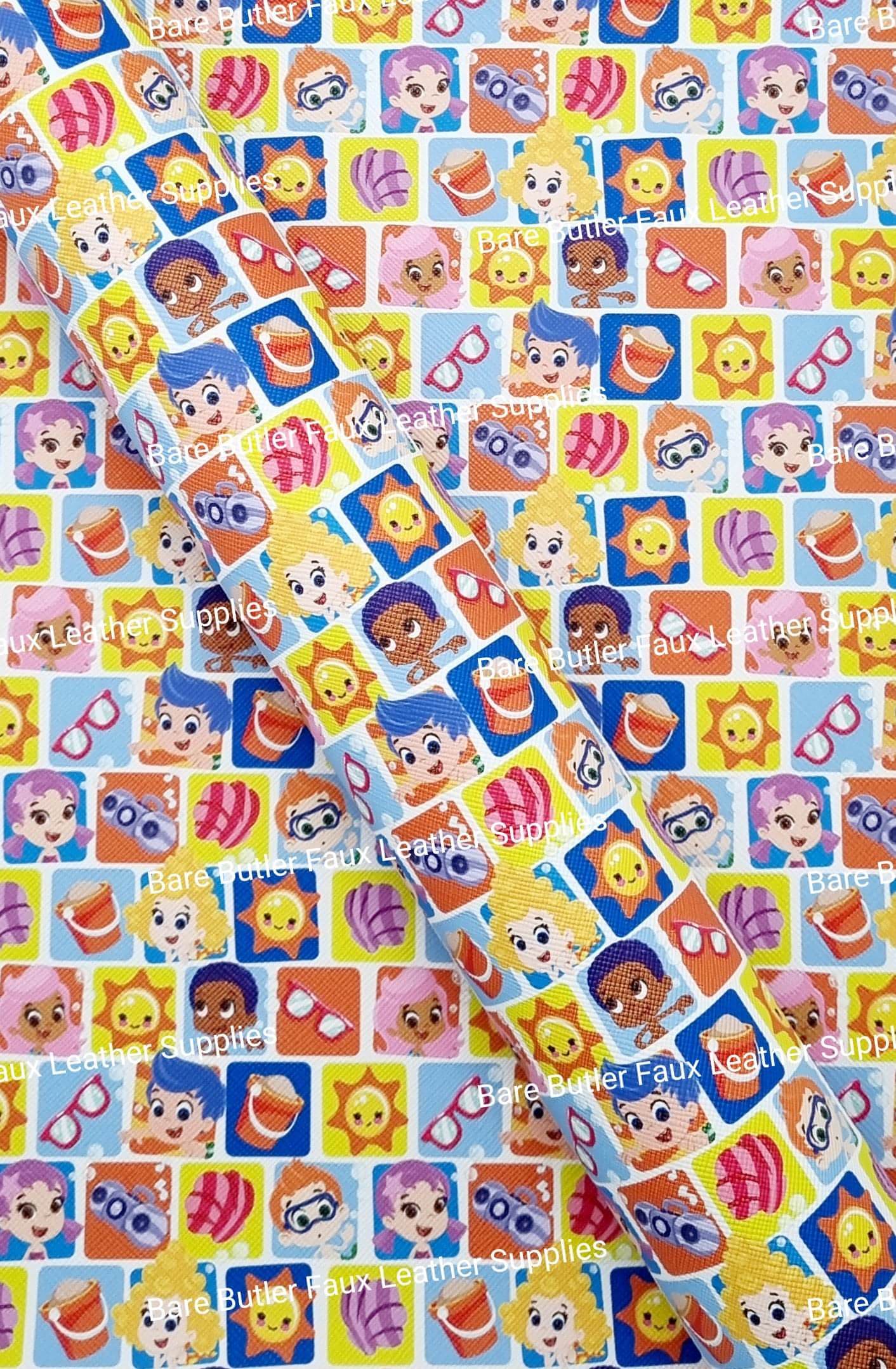 Bubble Gups Faux Leather - Bare Butler Faux Leather Supplies