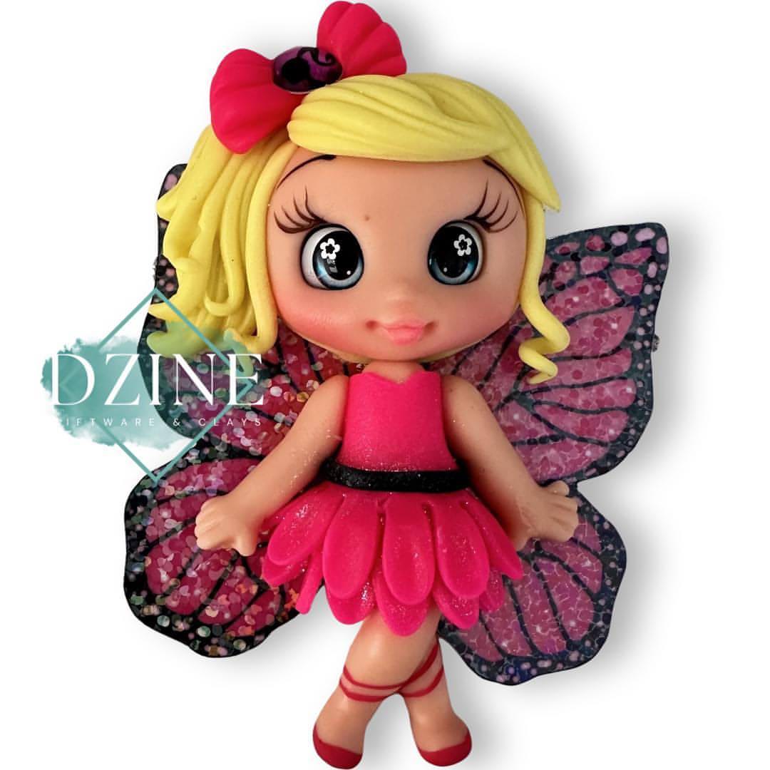 Hot pink fairy