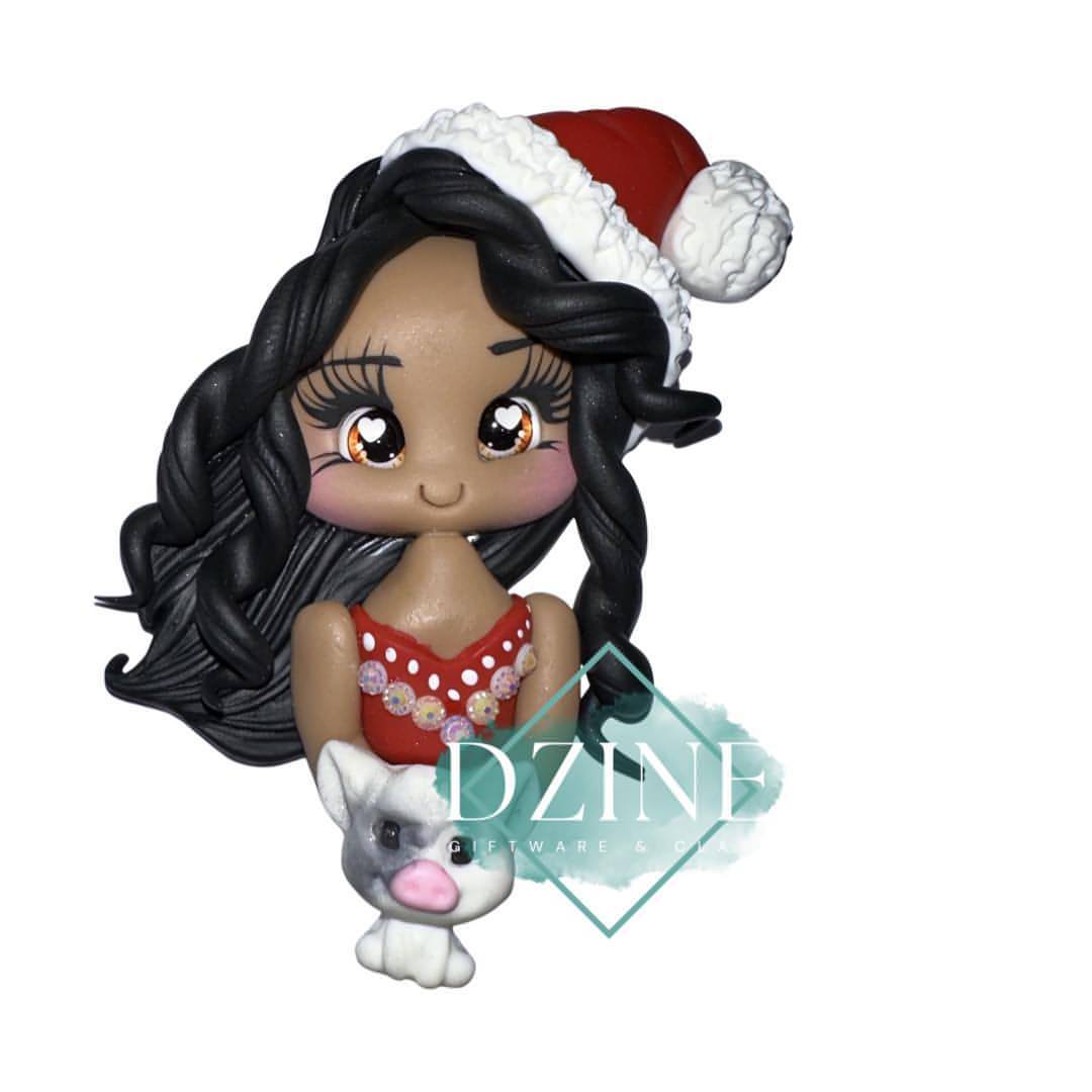 Christmas island princess portrait