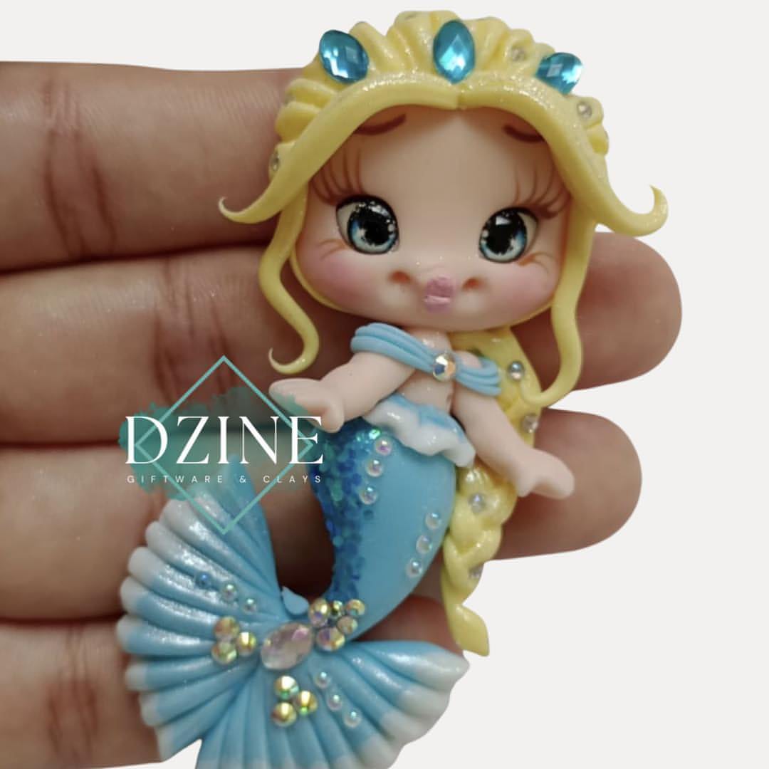 Mermaid snow princess