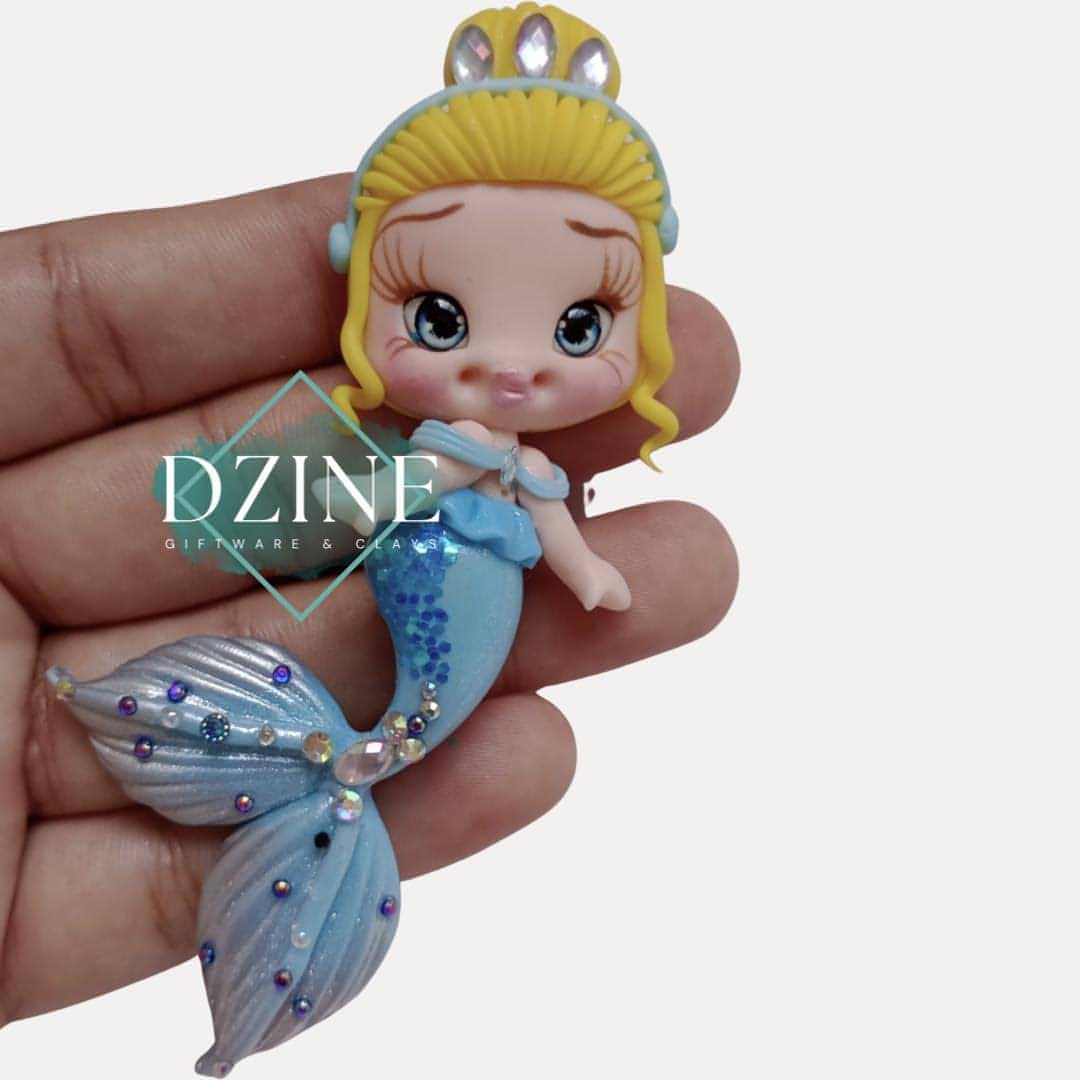 Mermaid pumpkin princess