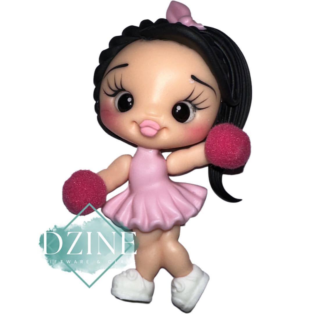 Cheerleader black hair