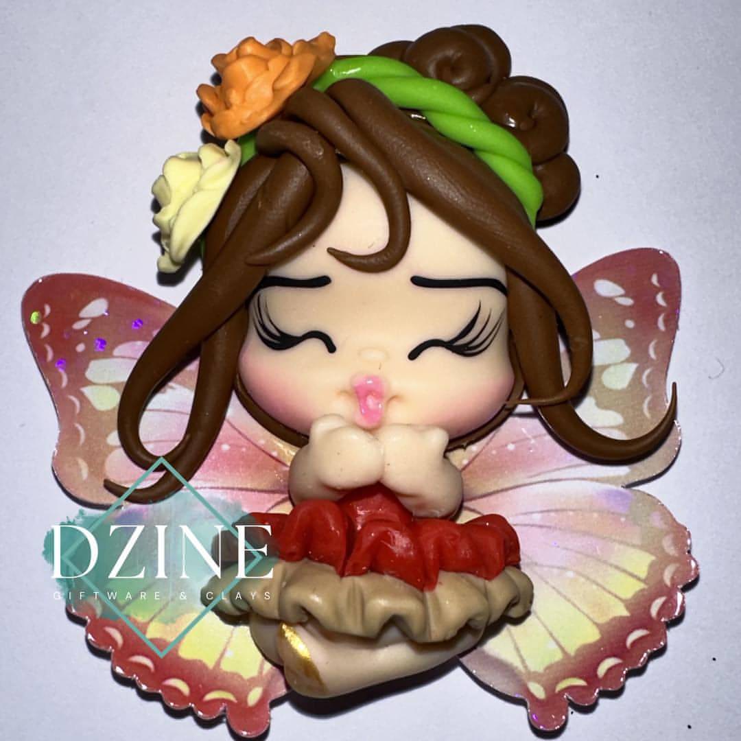 Fairy with Peach wings