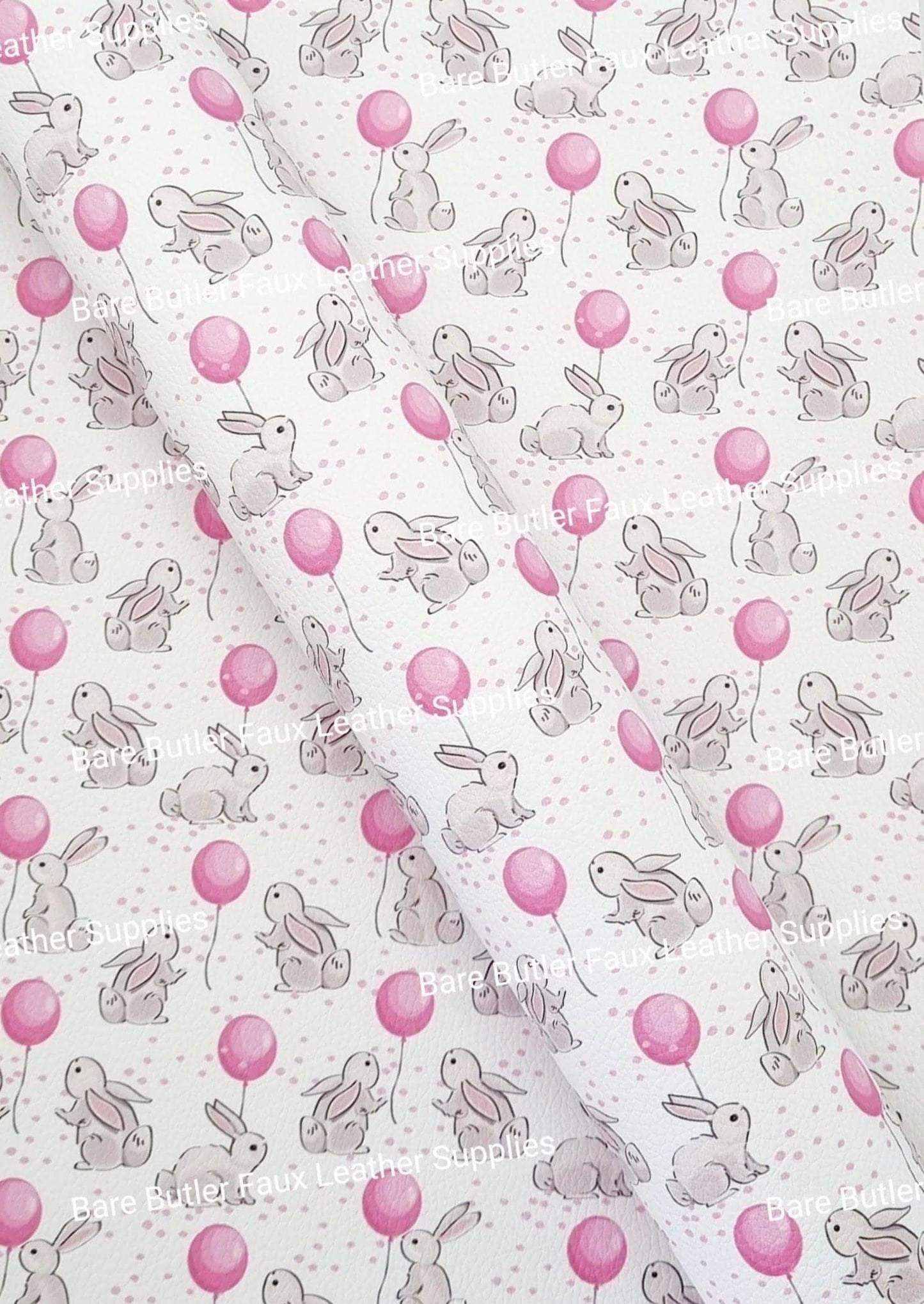 Cute And Fuzzy As A Bunny Litchi - basket, Bunny, bunny Feet, duck, duckling, ears, Easter, Easter Parade, Fairies, Fairy, Faux, Faux Leather, hop, Leather, leatherette, Litchi, rabbit - Bare Butler Faux Leather Supplies