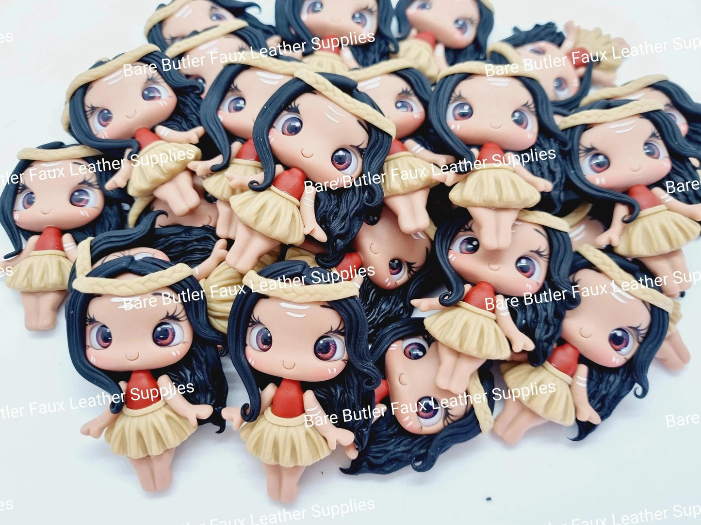 Australian Girl - Anzac, Anzac Day, Australia, australia day, Australian, Australiana, australianan, Clay, Remembrance, soldier, Spirit, We Will Remember Them - Bare Butler Faux Leather Supplies