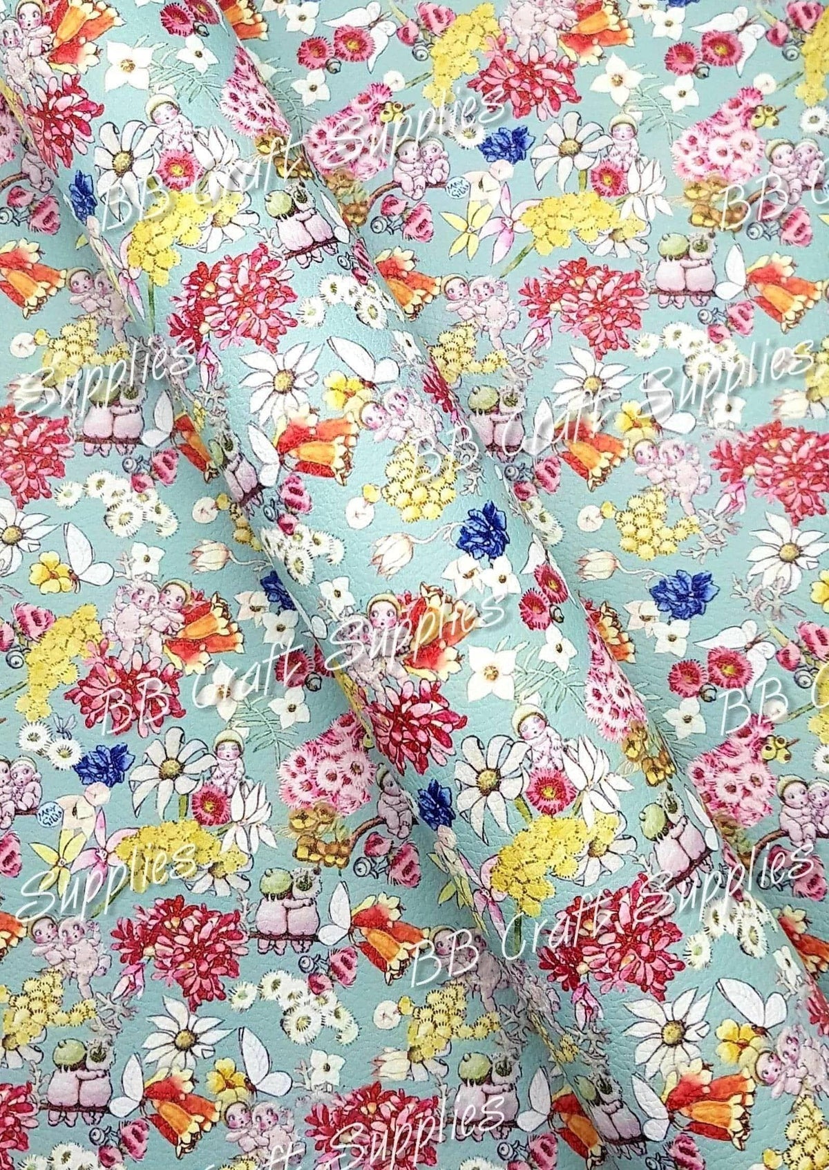 Blossom Babies - Animal, Babies, Faux, Faux Leather, gum, Leather, leatherette, May, nut - Bare Butler Faux Leather Supplies