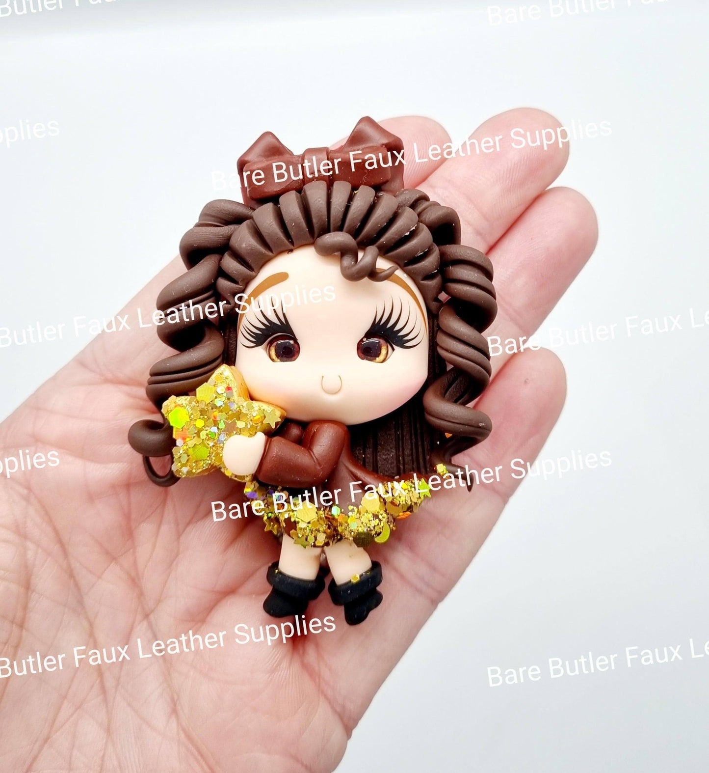 Christmas Star - Clay, Clays - Bare Butler Faux Leather Supplies