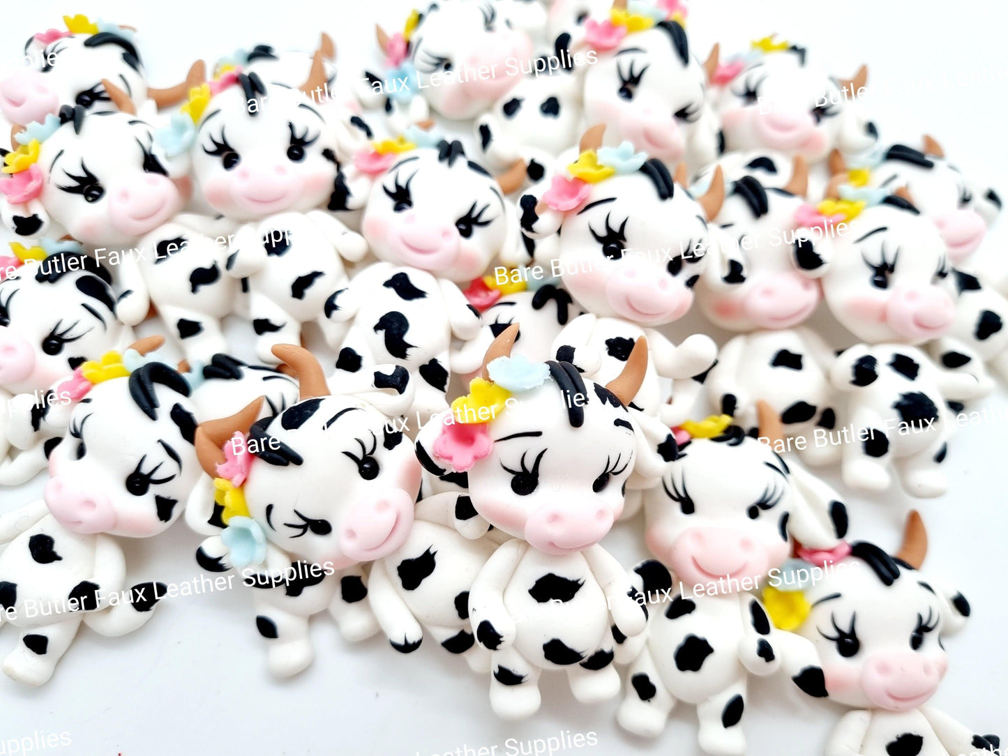 Cow - Clay, Clays - Bare Butler Faux Leather Supplies