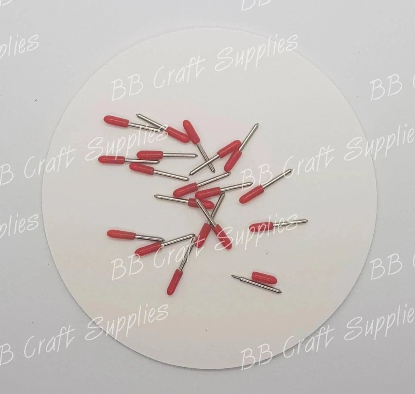 Cutting Blades 45 Degree Roland Blades - Red - Blade, Cricut, Cutting Blade, Replacement Blade - Bare Butler Faux Leather Supplies