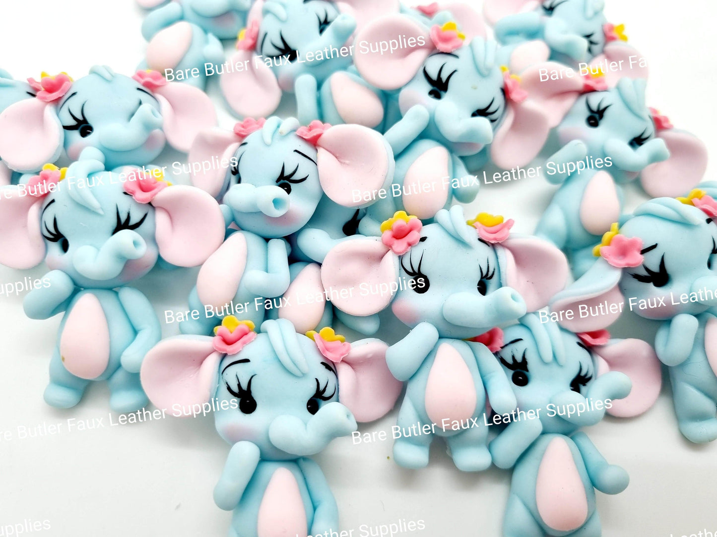 Elephant - Clay, Clays - Bare Butler Faux Leather Supplies