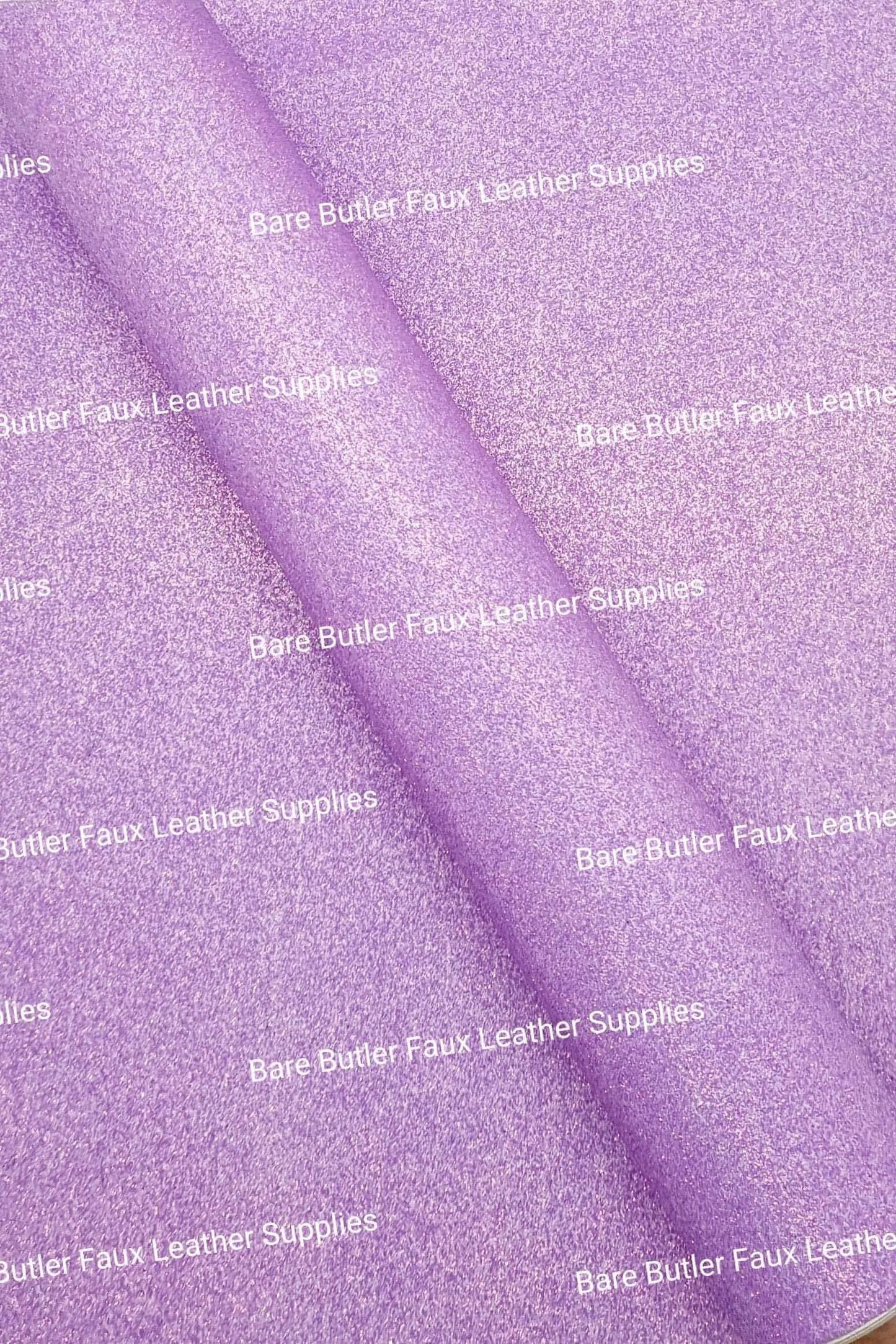 Glitter - Lavender - Berry, Faux, Faux Leather, Fine, Glitter, Leather, leatherette, Super - Bare Butler Faux Leather Supplies