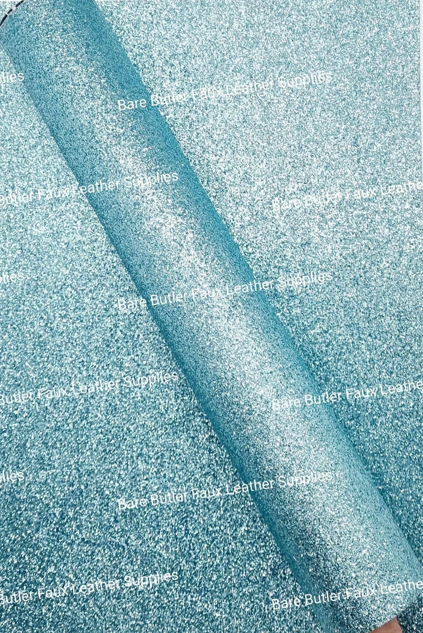 Glitter - Sapphire - Berry, Faux, Faux Leather, Fine, Glitter, Leather, leatherette, Super - Bare Butler Faux Leather Supplies