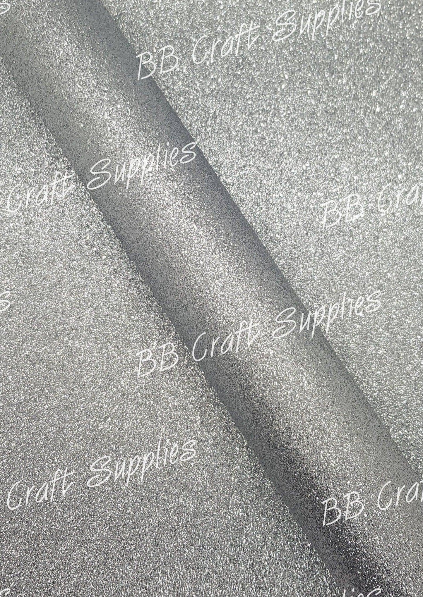 Glitter - Silver - Faux, Faux Leather, Glitter, leather, leatherette, Silver - Bare Butler Faux Leather Supplies