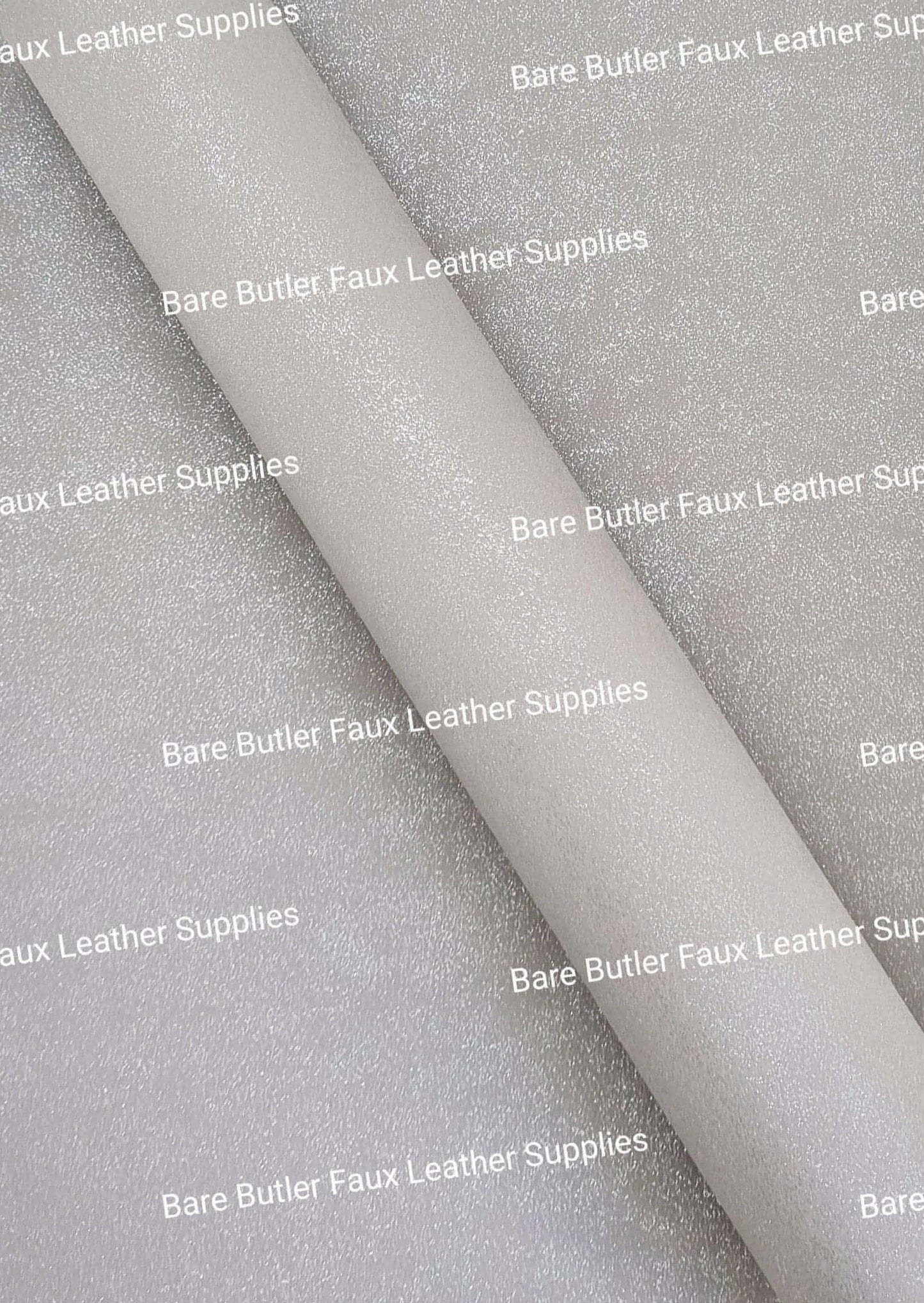 Glitter Suede - Grey - Faux, Faux Leather, Glitter, grey, Suede - Bare Butler Faux Leather Supplies