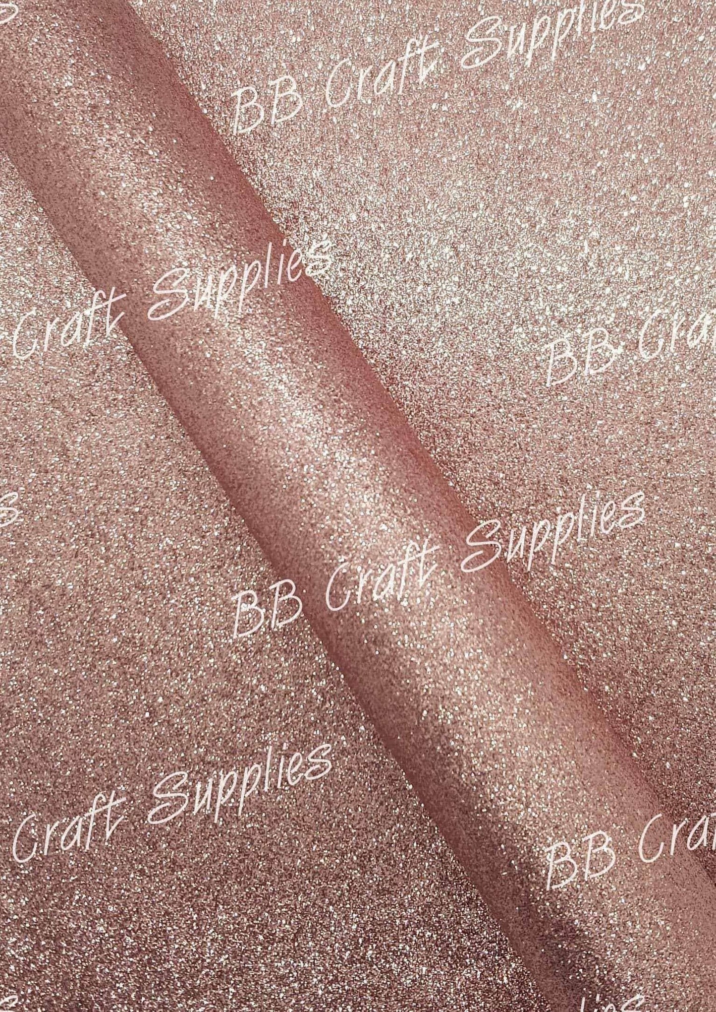 Glitter - Sugar Rose - Faux, Faux Leather, Glitter, Leather, leatherette, Rose, Suger Rose - Bare Butler Faux Leather Supplies