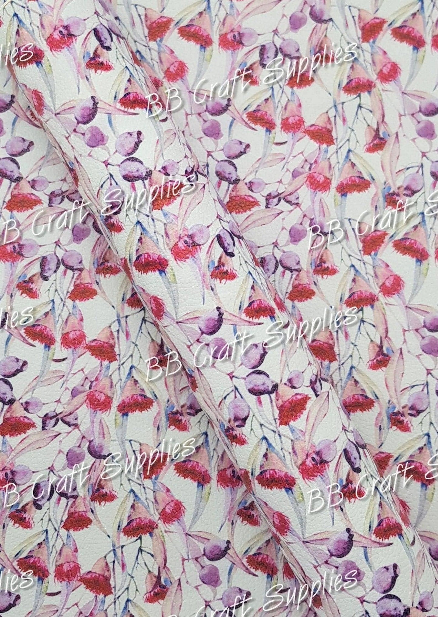 Gum nut - Australia Day, Australian, Fauna, Faux Leather, Floral, Gum nut - Bare Butler Faux Leather Supplies
