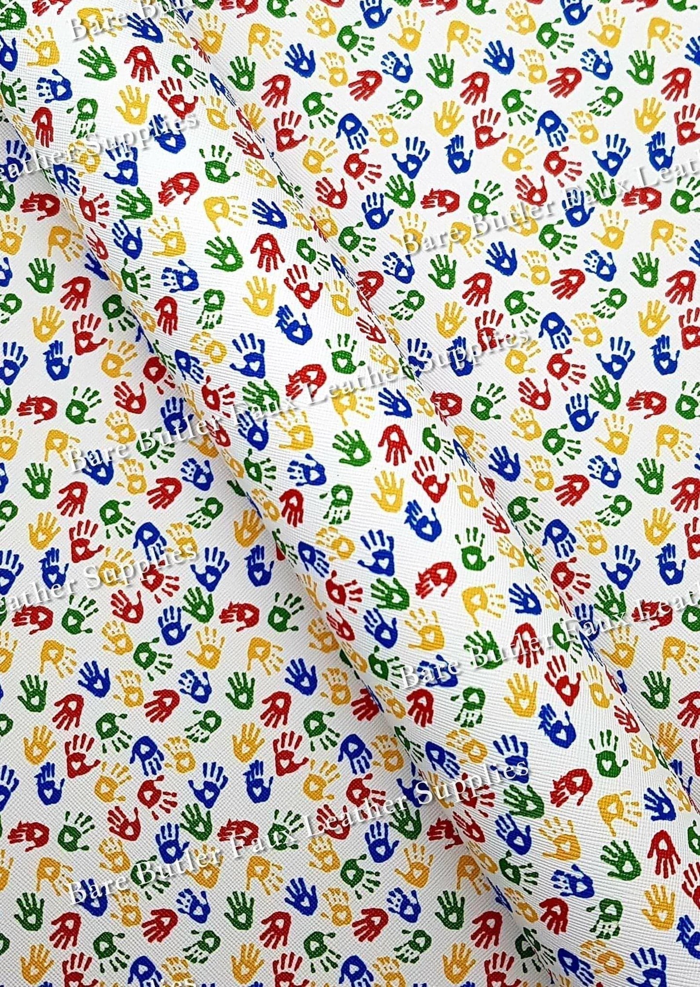 Hand Painting Faux Leather - Back to school, Faux, Faux Leather, kids, Leather, leatherette, pain, painting, pattern, School - Bare Butler Faux Leather Supplies