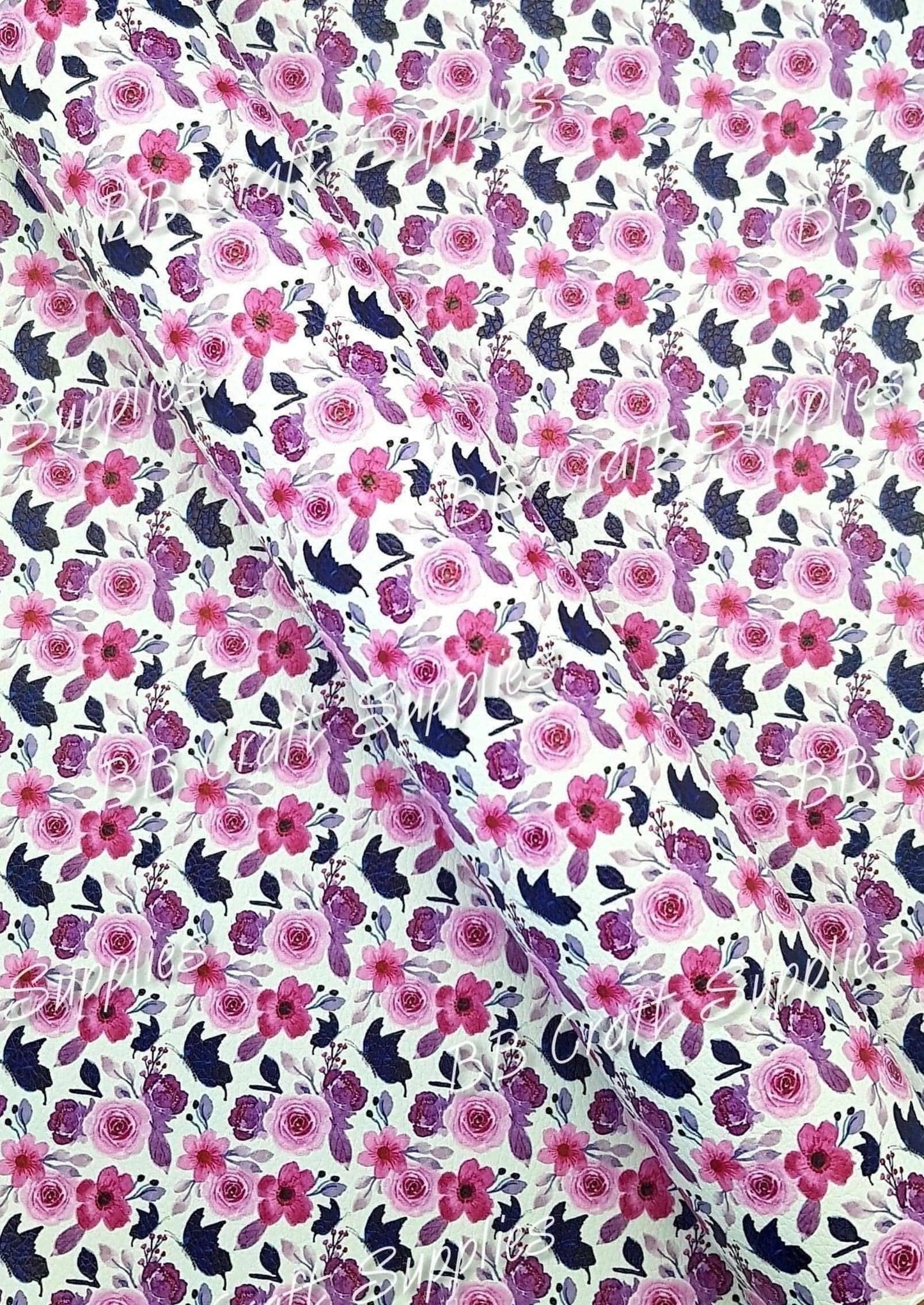 Heaven Scent Litchi - Faux, Faux Leather, Flora, floral, Florals, flower, Flowers, Heaven scent, Leather, litchi, spring - Bare Butler Faux Leather Supplies