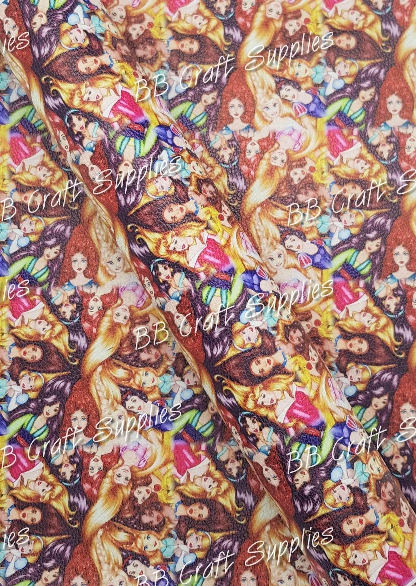 I am Not a Prize ! Litchi - beast, Beauty, Character, enchanted, Faux, Faux Leather, Leather, leatherette, movie, princess - Bare Butler Faux Leather Supplies