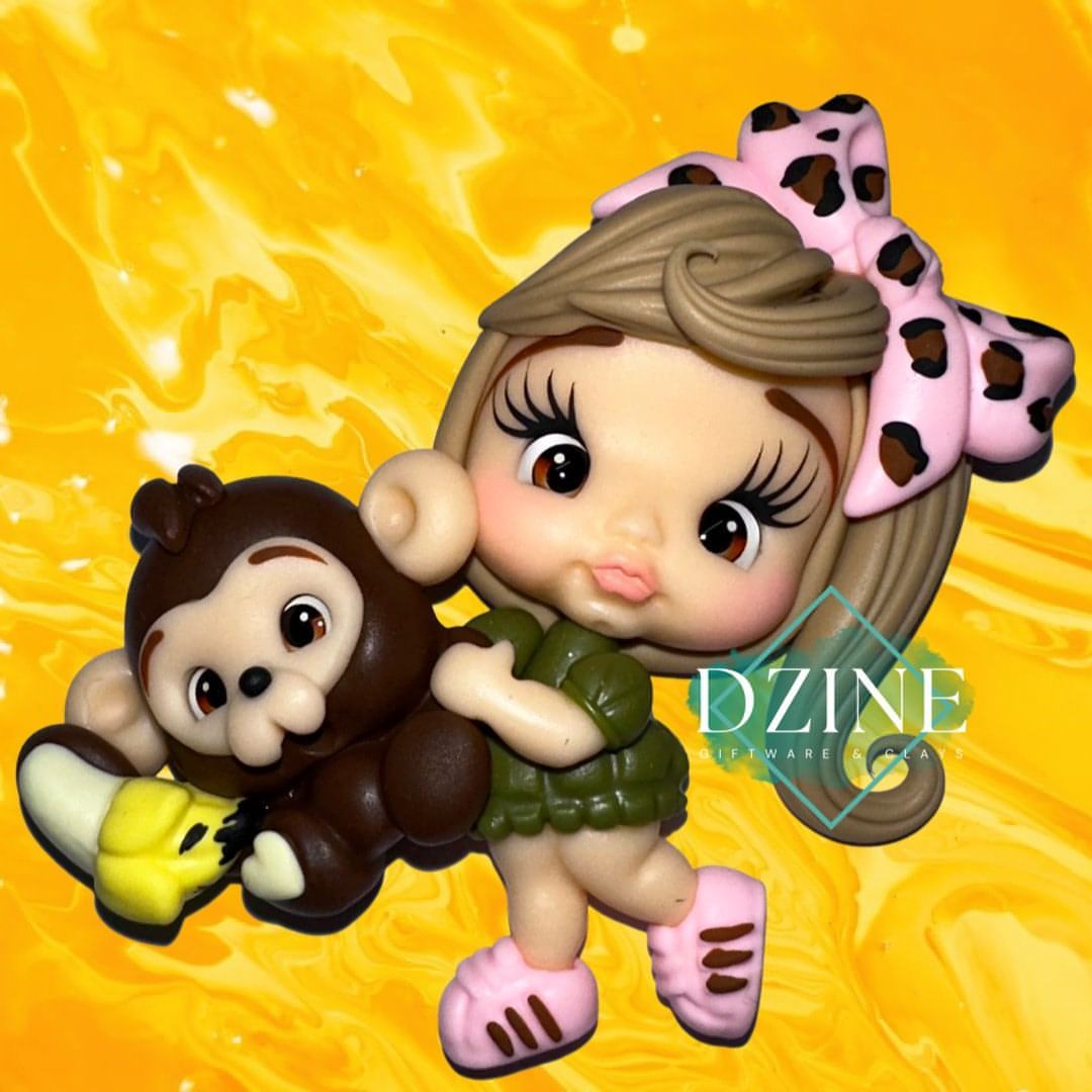 Girl & Monkey