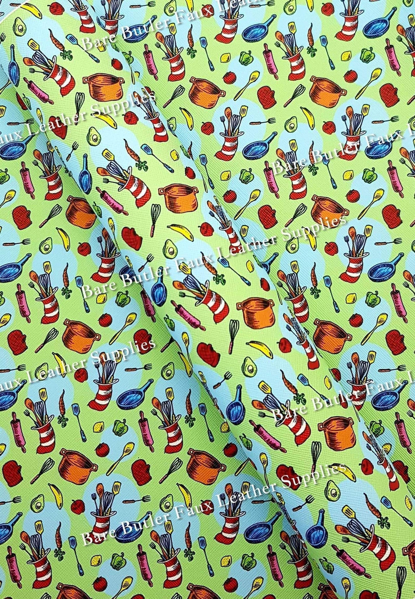 Just tell yourself, duckie. Your really quite lucky! Faux Leather - dr seuss, Faux, Faux Leather, Leather, leatherette - Bare Butler Faux Leather Supplies