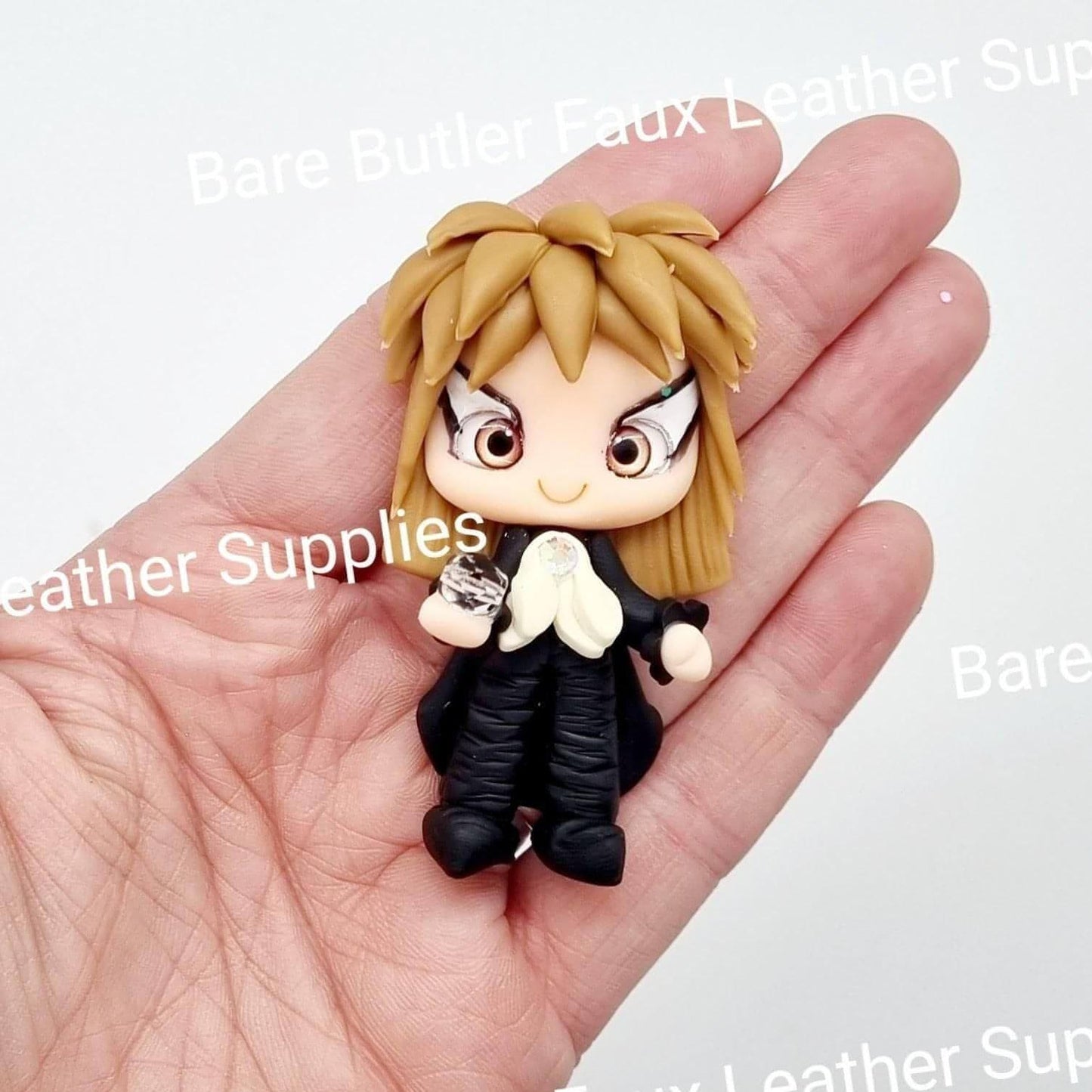 King of the Goblins - Clay, Clays, girl - Bare Butler Faux Leather Supplies