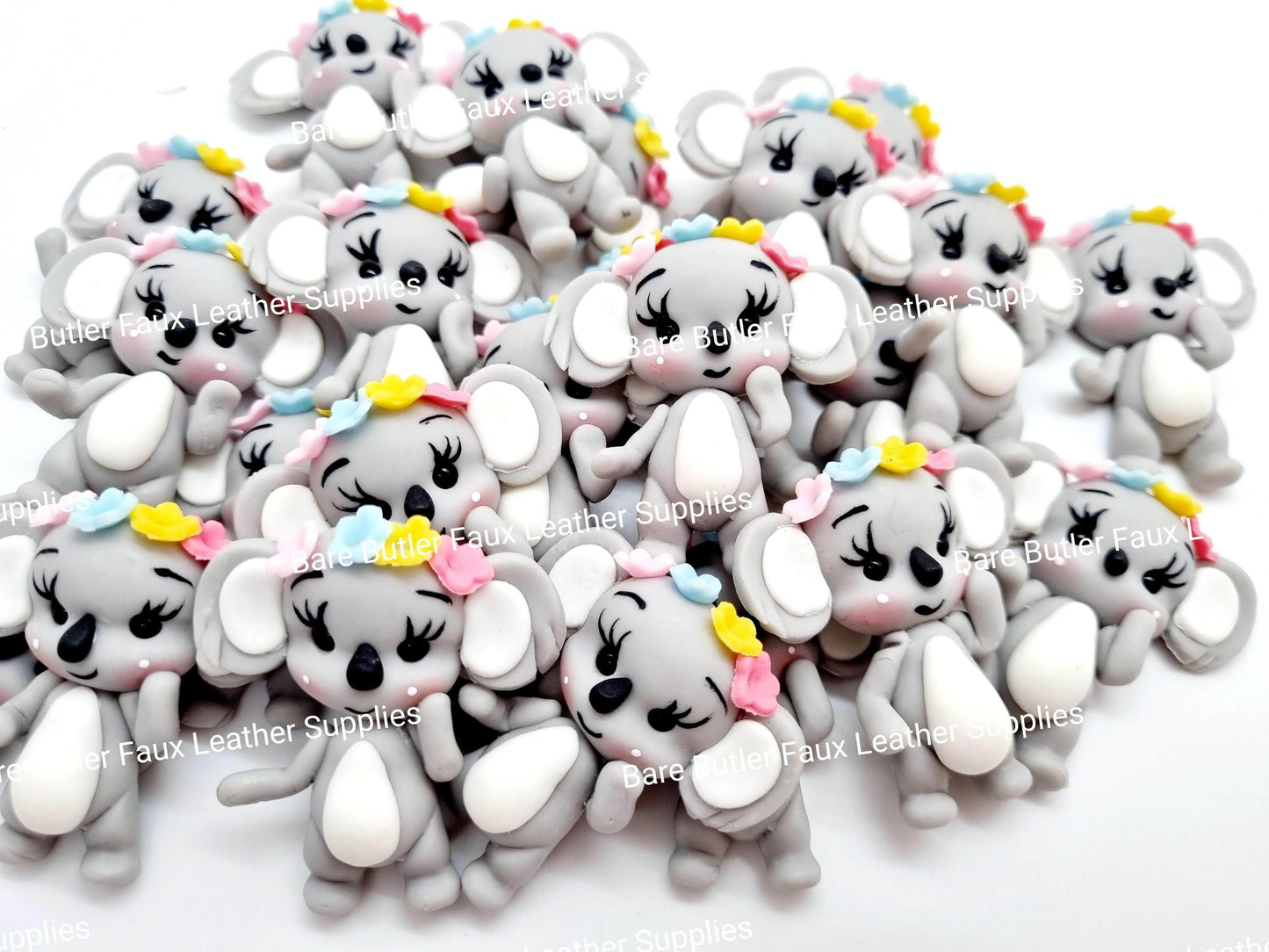 Koala - Clay, Clays - Bare Butler Faux Leather Supplies