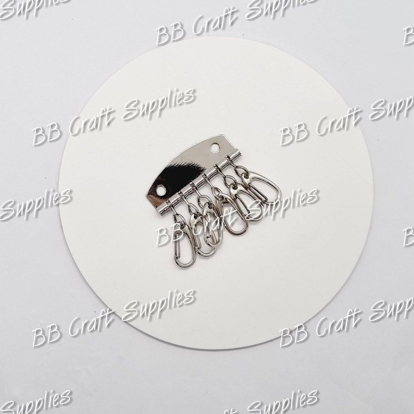 Metal Key clips - Accessorie, Accessories, clip, Embelishment, embellishment, key, key holder - Bare Butler Faux Leather Supplies
