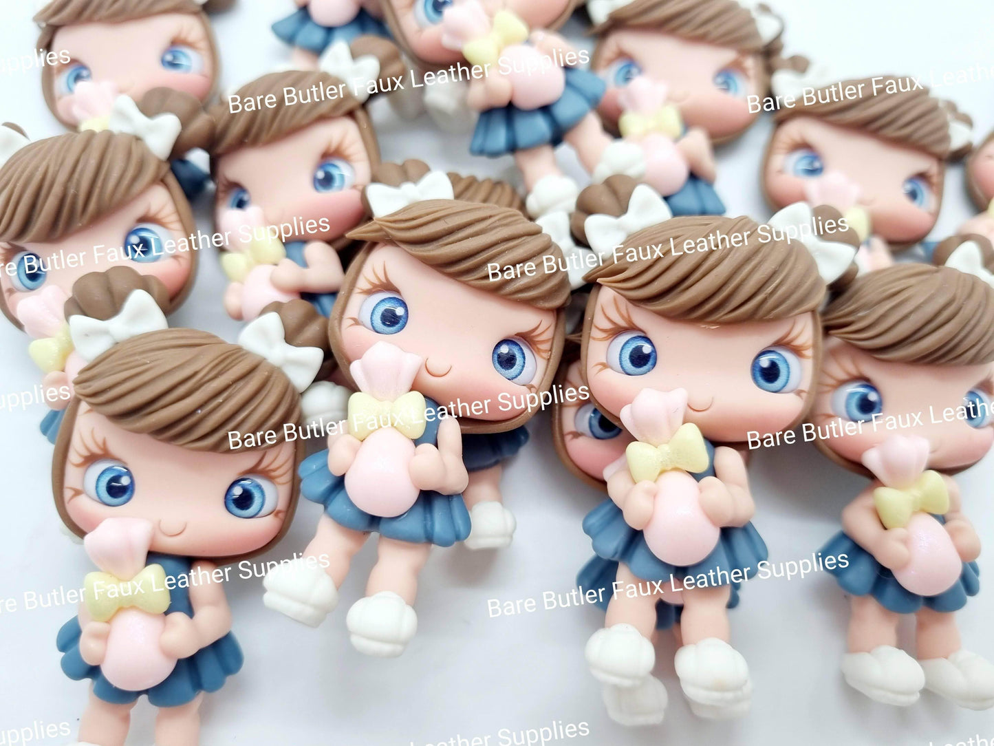 Miffy - belle, bunny, Clay, Clays, costume, fluffy, lilly - Bare Butler Faux Leather Supplies