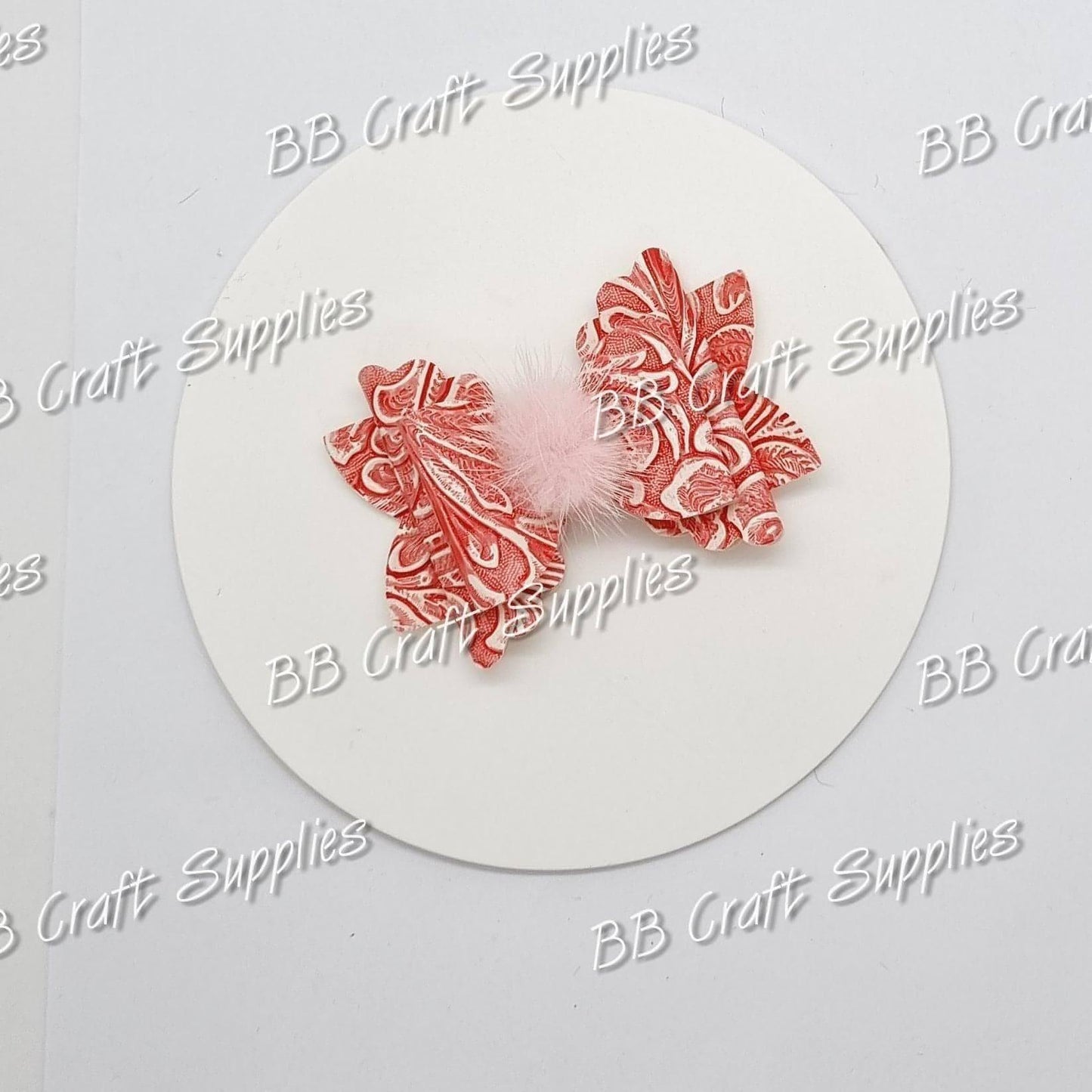 Mink Pompoms - ear, Easter, headband, Rabbit - Bare Butler Faux Leather Supplies