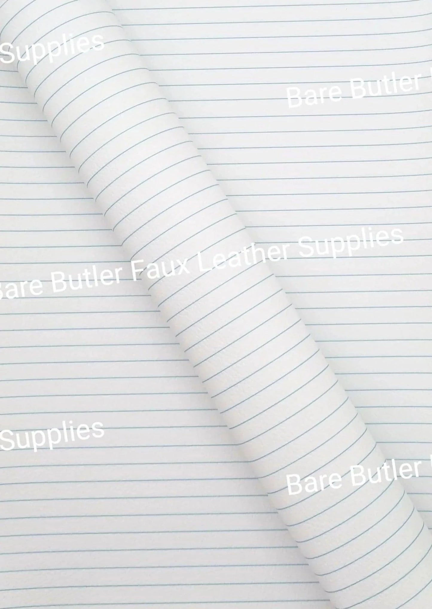 Notebook Paper Blue Lines Litchi - Back to school, crayons, Faux, Faux Leather, Leather, leatherette, Litchi, Yellow - Bare Butler Faux Leather Supplies