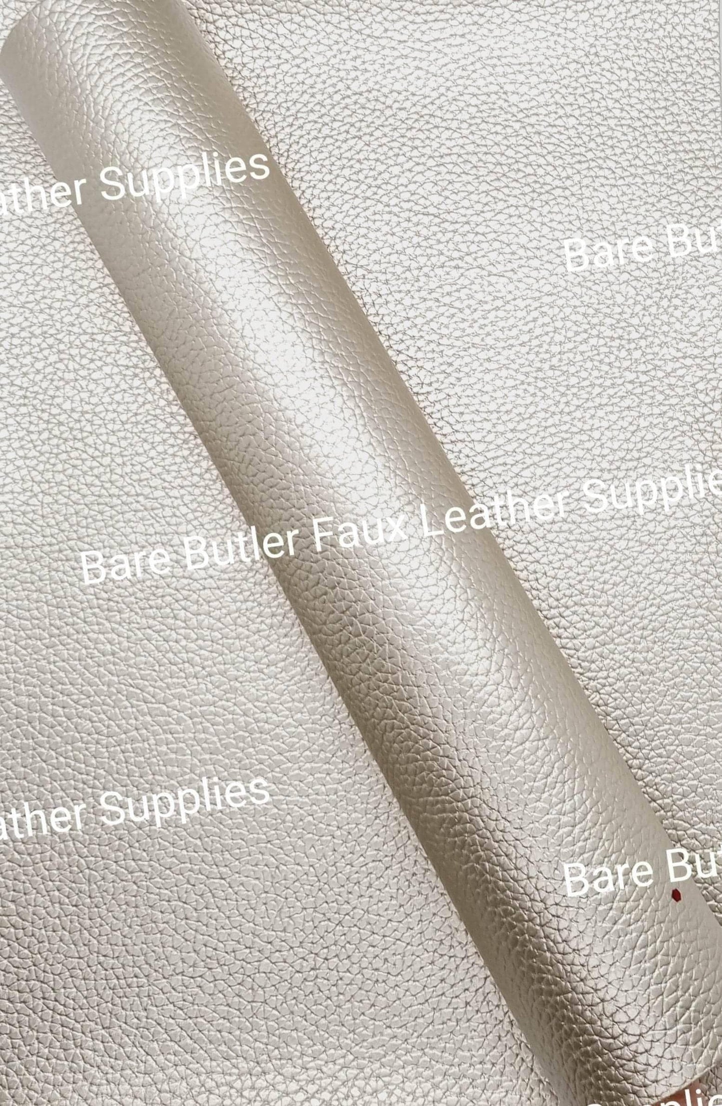 Pearl Metallic Gold - Brass, Faux, leather, metallic, metallic's - Bare Butler Faux Leather Supplies