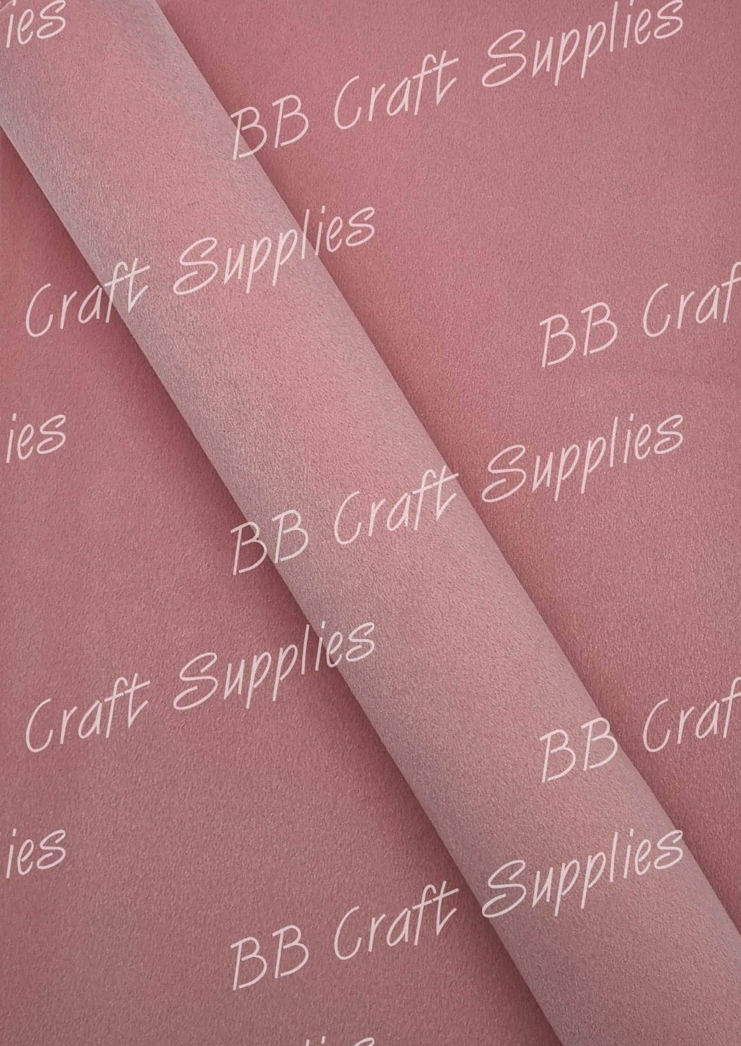 Premium Velvet Fabric - Pink - crushed, soft, velvet - Bare Butler Faux Leather Supplies