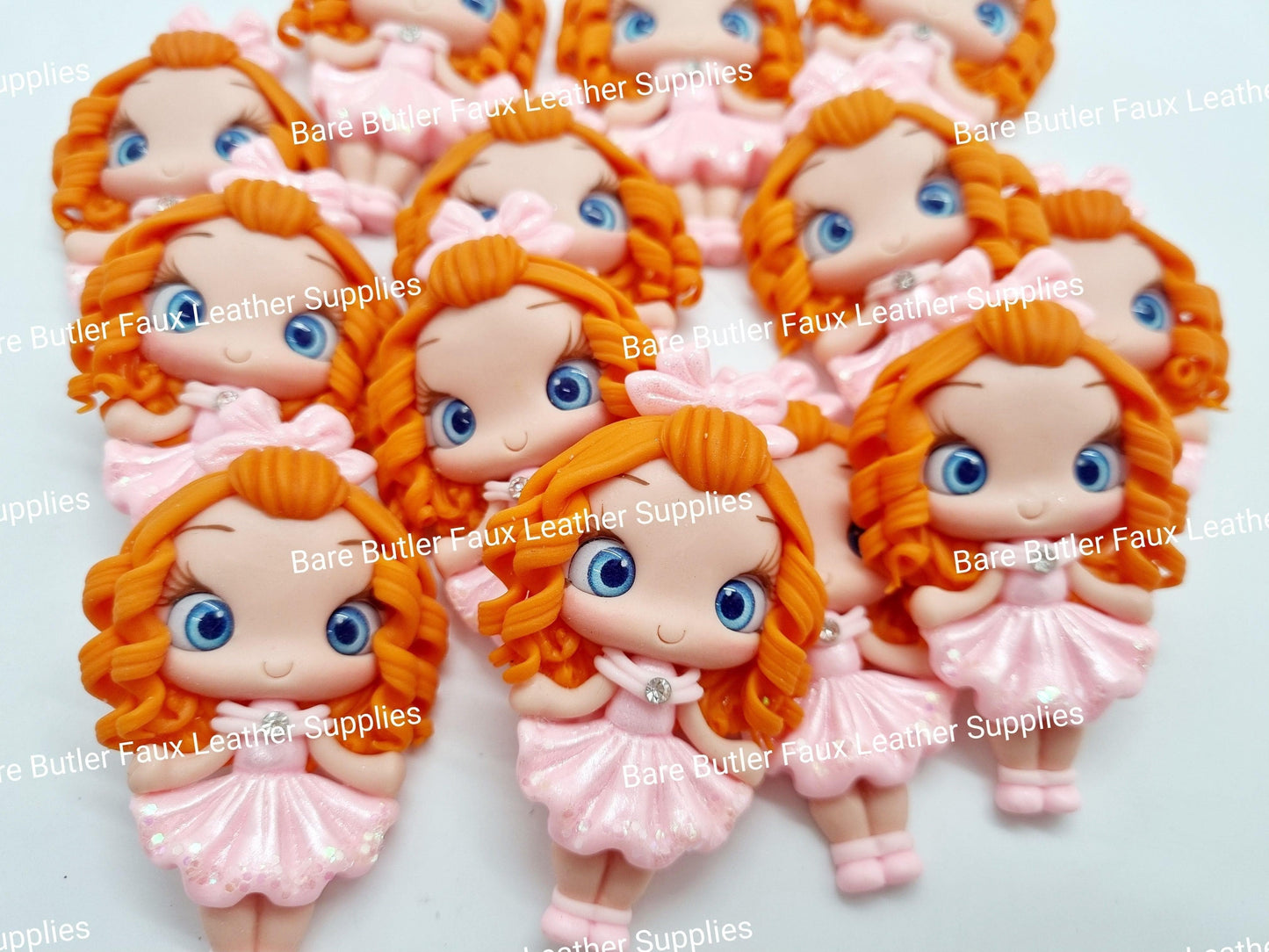 Princess Aurora - Clay, Clays, Girl, Giselle, Princess - Bare Butler Faux Leather Supplies