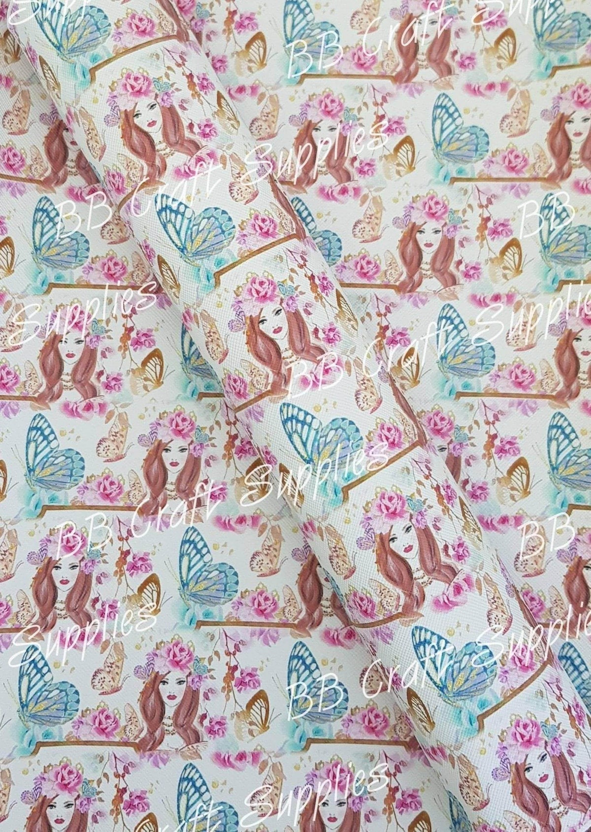 Roll - Chloe - chloe, fairy, Faux, Faux Leather, girl, princess, Roll - Bare Butler Faux Leather Supplies