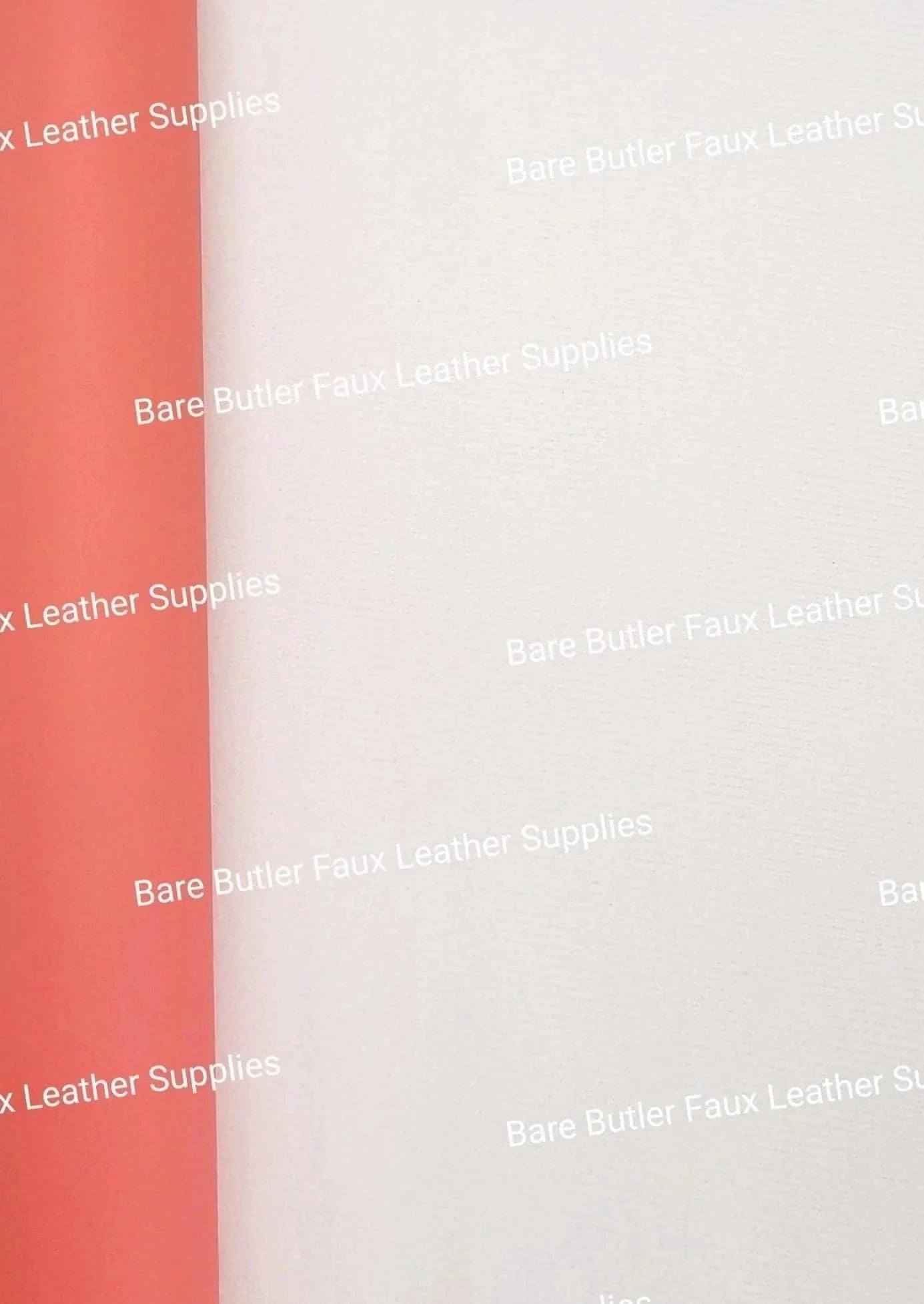 Roll - Pastels Coral - butter, Faux, Faux Leather, pastel, pastels, Roll, soft - Bare Butler Faux Leather Supplies